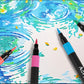 Doppelspitze Schnelltrocknende Acrylfarb‑Marker