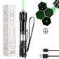 Tragbare, wiederaufladbare Laser-Taschenlampe mit rotem und grünem Licht