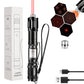 Tragbare, wiederaufladbare Laser-Taschenlampe mit rotem und grünem Licht