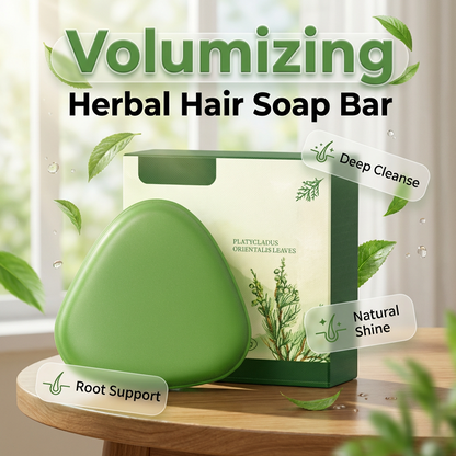 🌿 Kräuter-Haarseife für kräftiger wirkendes Haar