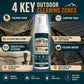 Outdoor Camp Gear Schaumreiniger mit Reinigungstuch