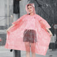 Einweg-Regenjacke in Mini-Kugelform (1 kaufen, 1 gratis）