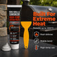Reparaturpaste für Hochtemperatur-Grills und Räucheröfen, 60 ml, hitzebeständiges Dichtungsmittel mit Spachtel