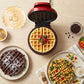Mini-Elektro-Waffeleisen für ein einfaches Frühstück