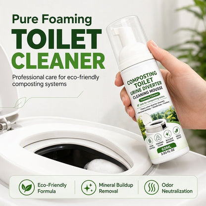 Schaumreiniger für Toiletten, umweltfreundlicher Schaumreiniger für Komposttoiletten