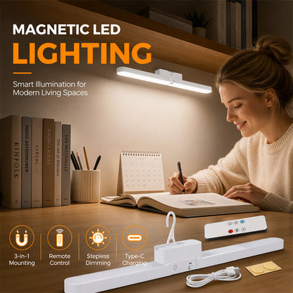 Magnetische, wiederaufladbare LED-Leseleuchte