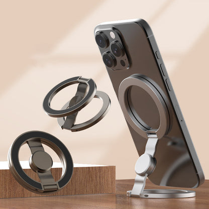 Um 360° drehbarer magnetischer Handy-Ringständer