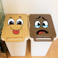 4 Bögen mit lustigen Smiley-Aufklebern