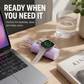 5000-mAh-Mini-Powerbank mit kabelloser Magnetladung