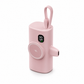 5000-mAh-Mini-Powerbank mit kabelloser Magnetladung
