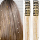 🏆Blitzangebot: 49 % Rabatt! ⚡ Über 50.000 verkauft! Fast ausverkauft – ✨Clip-in Glitzerhaar-Extensions (12er-Set)