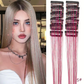 🏆Blitzangebot: 49 % Rabatt! ⚡ Über 50.000 verkauft! Fast ausverkauft – ✨Clip-in Glitzerhaar-Extensions (12er-Set)