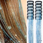 🏆Blitzangebot: 49 % Rabatt! ⚡ Über 50.000 verkauft! Fast ausverkauft – ✨Clip-in Glitzerhaar-Extensions (12er-Set)