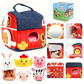 Interaktives Plüsch-Bauernhof-Spielset für Kinder – 6 Erkundungszonen, niedliche Tierpuppen & tragbares Design – Lernen, Spielen & Wachsen ✨