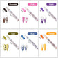 ✨ DIY-Nail-Art-Stift – 12-teiliges Set mit gebogenen Maniküre-Markern💅🎨