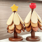 🎁🎅Weihnachts-Sonderverkauf – 50 % Rabatt💝Natürliche Holz-Baum-Untersetzer für warme Gerichte !🎄