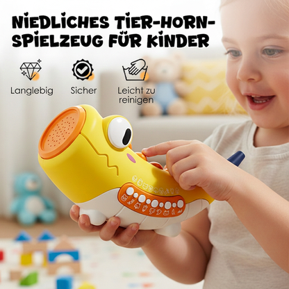 🎵 Niedliches Tierhorn-Spielzeug für Kinder 🐊