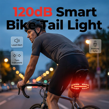 🔥Fahrrad-Rücklicht mit akustischem Signal