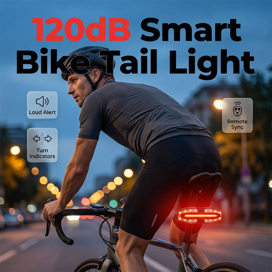 🔥Fahrrad-Rücklicht mit akustischem Signal