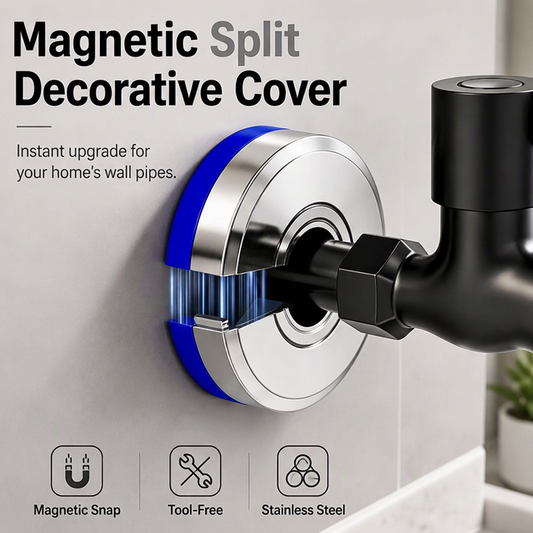 Dekorative magnetische Abdeckung für geteilte Wasserhähne-Berlinmood