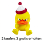 3D-gedruckter wütender gelber Ente-Schreibtischspielzeug