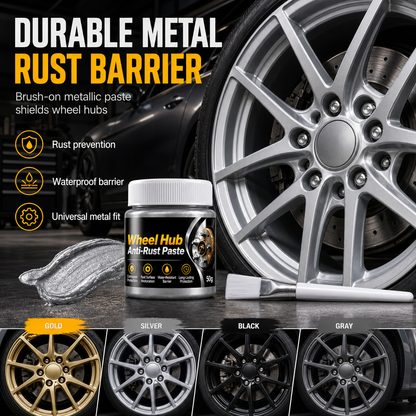 Rostschutzpaste für Metall-Radnaben im Automobilbereich