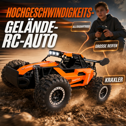 Hochgeschwindigkeits-RC-Geländewagen mit Allradantrieb