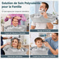 ✂️Atmungsaktiver Haarschneidecape – Integrierte Rille für saubere Schnitte, wasserdichte Oberfläche & antistatisches Gewebe für stressfreie Haarschnitte zu Hause ✨💇
