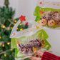 25 Stück Snackbeutel in Weihnachtsbaumform mit Henkel
