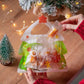 25 Stück Snackbeutel in Weihnachtsbaumform mit Henkel