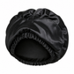 2-in-1-Schlafhaube aus Satin für Damen mit Augenmaske