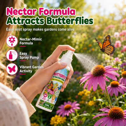 Duftspray für den Garten, das Schmetterlinge anlockt