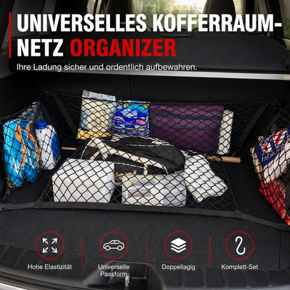 📢📢49% RABATT !!⏰Universelles Kofferraum-Gepäcknetz für Autos