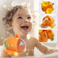 Elektrisches Spielzeug mit Wassersprühfunktion für die Babybadewanne