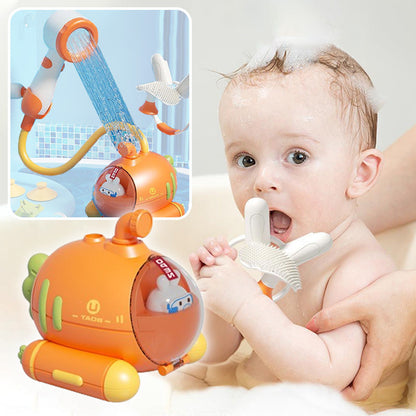 Elektrisches Spielzeug mit Wassersprühfunktion für die Babybadewanne