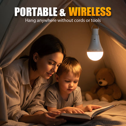 Tragbare wiederaufladbare LED-Campinglampe