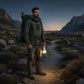 Tragbare wiederaufladbare LED-Campinglampe