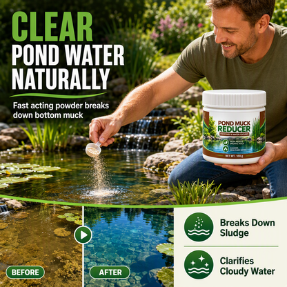 Wasserklärer-Pulver für Teiche und Pools-Gcom