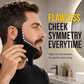 Einfach zu bedienende Bartformungsvorlage beard razor emoji