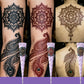 Komplettes 3-Farben-Henna-Tattoo-Set