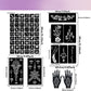 Komplettes 3-Farben-Henna-Tattoo-Set