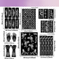 Komplettes 3-Farben-Henna-Tattoo-Set
