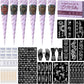 Komplettes 3-Farben-Henna-Tattoo-Set