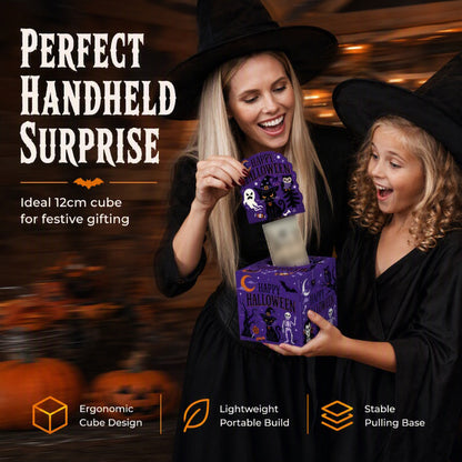 Halloween-Geschenkbox zum Geldziehen