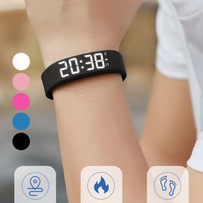 Vibrationsalarm-Uhr mit leisem Wecker – USB-aufladbares Erinnerungsarmband für Schlaf, Arbeit und Spor