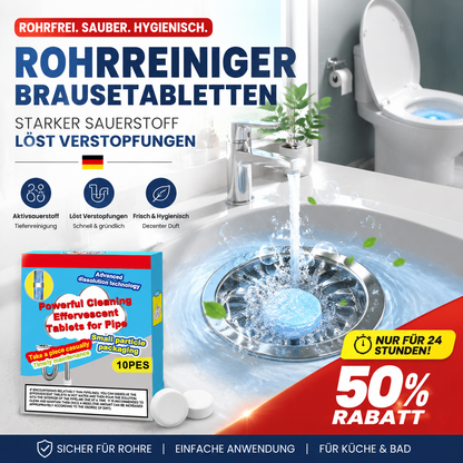 🌟🔥HIT | Abfluss Reinigungstabletten gegen Haare Fett Geruch.