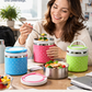 🍱 50% RABATT! ✨Tragbare isolierte Lunchbox aus Edelstahl – Auslaufsicher & langlebig🍳