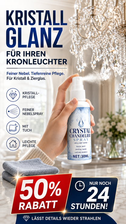 ✨ Crystal Chandelier Cleaner | Easy Shine Care