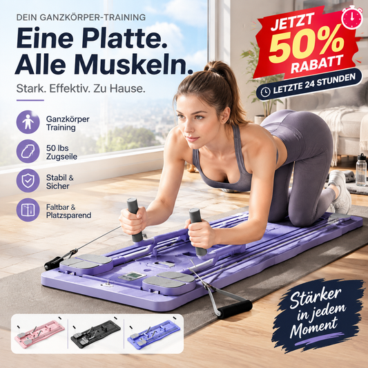 Ganzkörper-Workout & Core-Training-Board