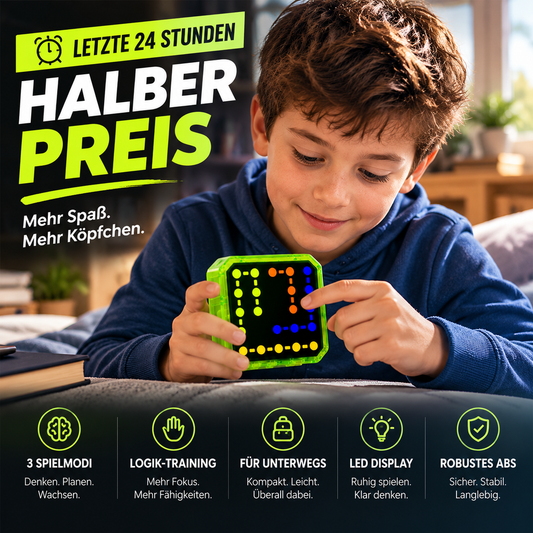 Ein interaktives LED-Logik-Rätselspiel für Kinder-Berlinmood